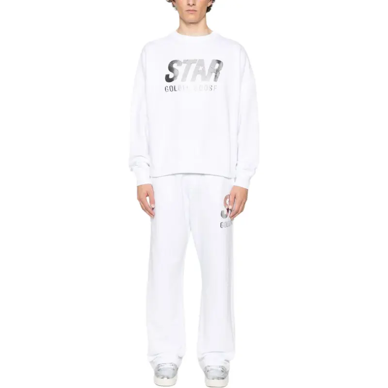 Golden Goose Logo Printed Crewneck Sweatshirt-2