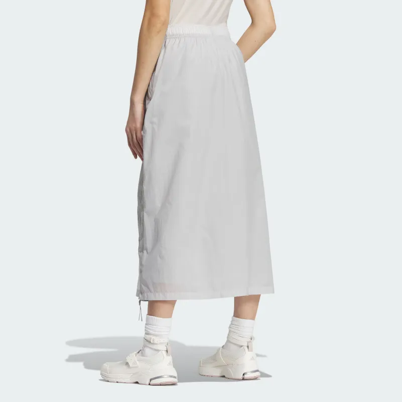 Adidas FOS Collection Casual Long Skirts Women's Light Gray-3