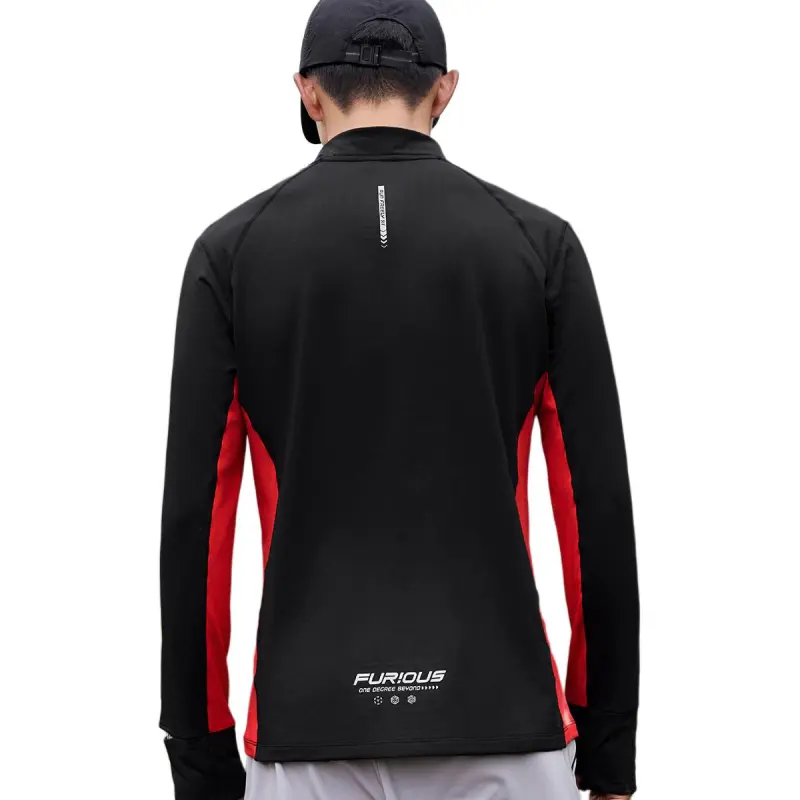 361° Running Collection T Shirt Men's Super Black/University Red-2