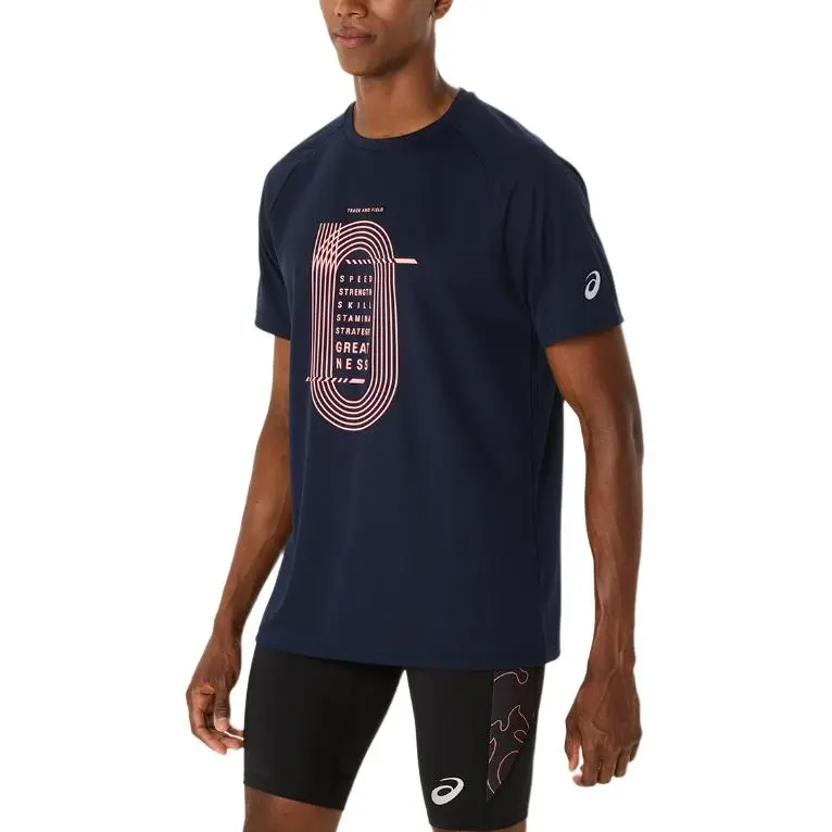 Asics T Shirt Men's Midnight Blue-2