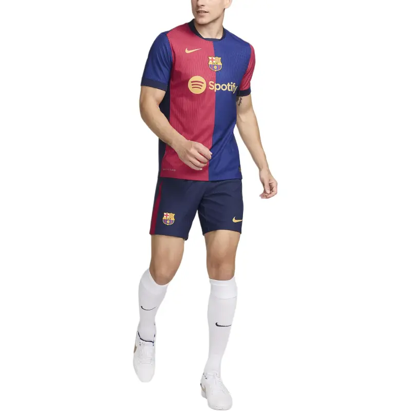 Nike Fc Barcelona 2024/25 Match Home Men's Nike Dri FIT Adv Soccer Authentic Jersey-3