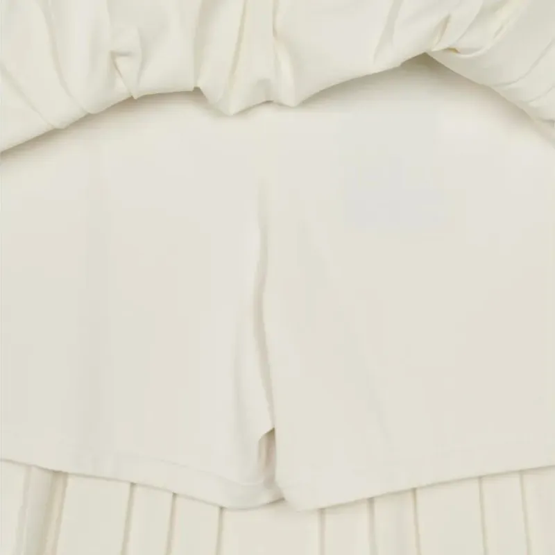 MLB New York Yankees Casual Short Skirts Women's Cream-3