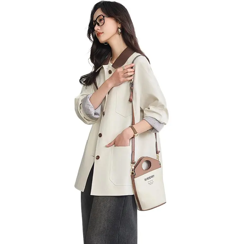Yi Mengyuan Trench Coat Women's-0