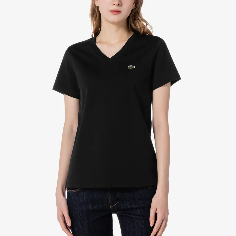 LACOSTE T Shirts Women's Black-1