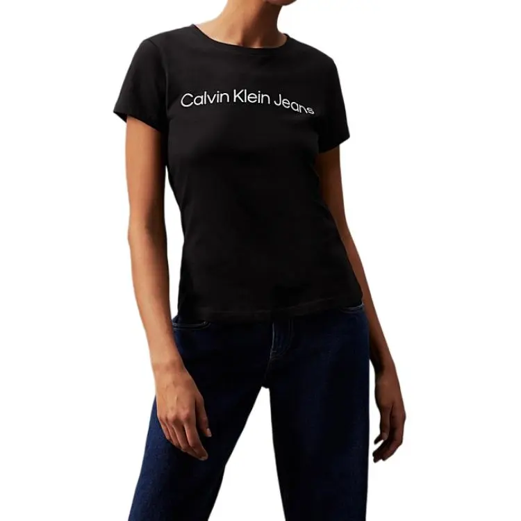 CALVIN KLEIN T Shirt Women's Black-4