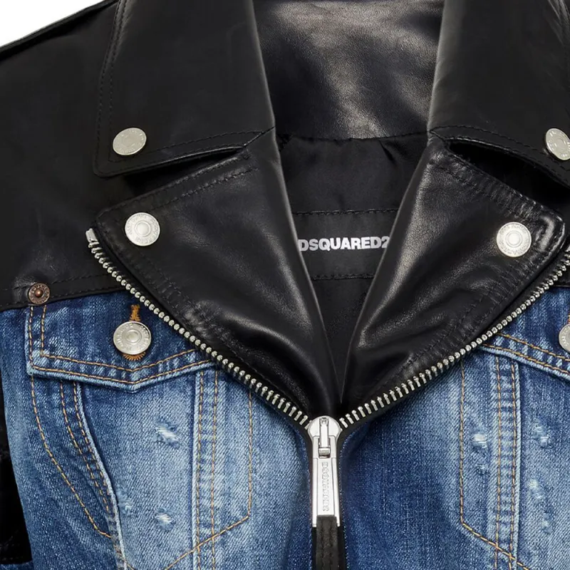 DSQUARED 2 Panelled Denim Jacket-2