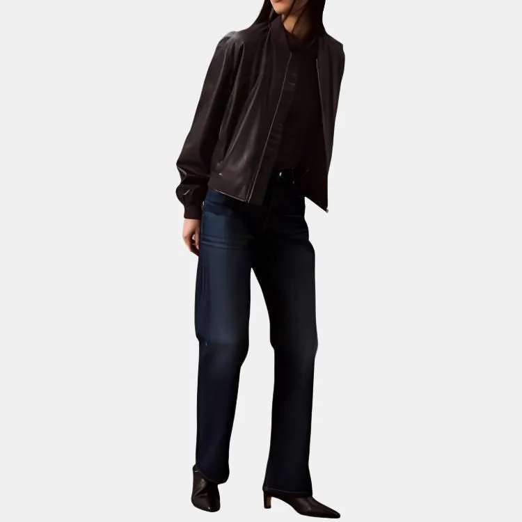 Calvin Klein FW24 T Shirts Women's Space Black-1