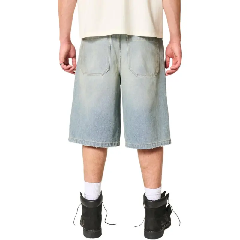Hollister Denim Shorts Men's Medium Blue-2