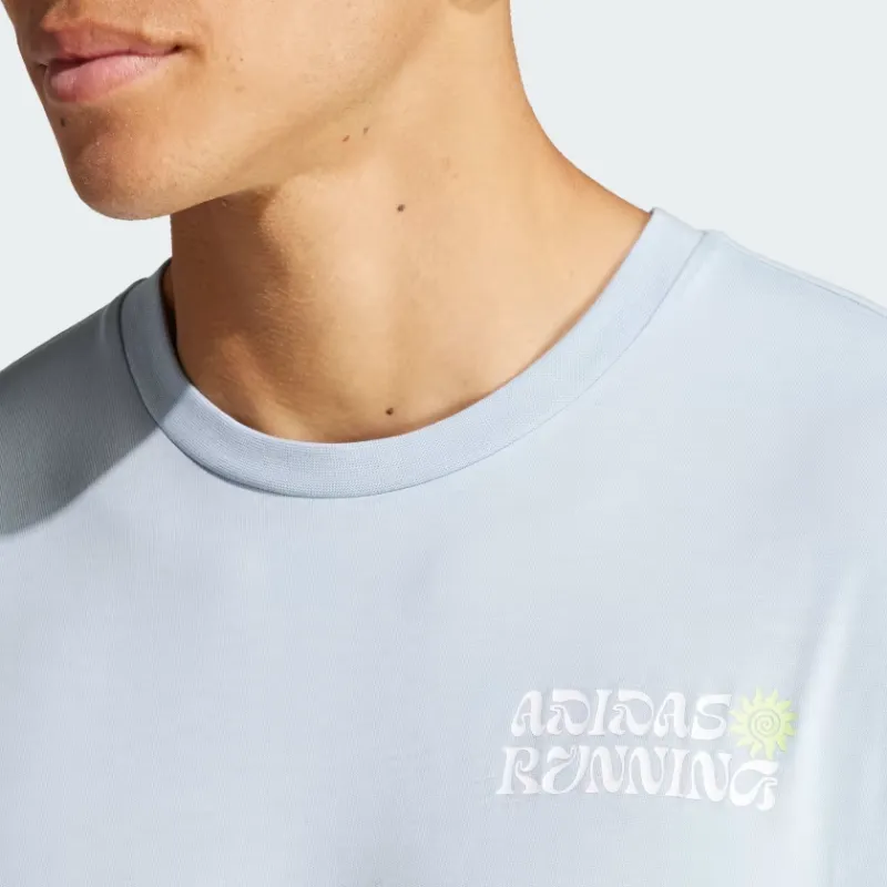 Adidas BREAK THE NORM T Shirts Unisex Light Blue-6