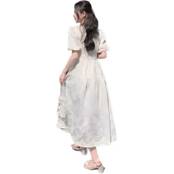 KKX Short Sleeved Dresses Women's White