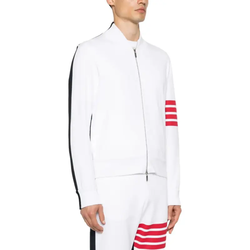 THOM BROWNE Color Block Bomber Jacket-3