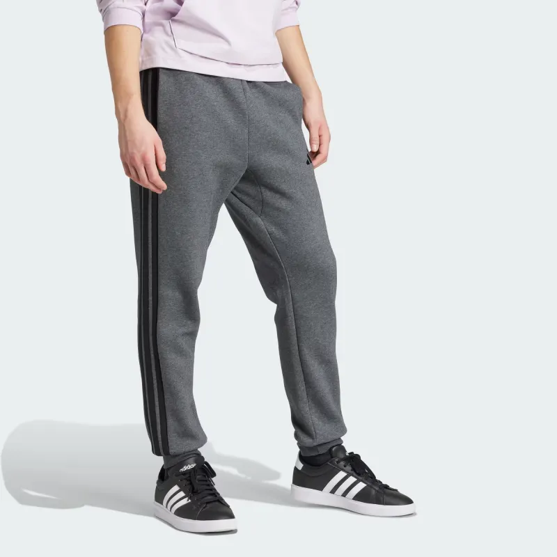 Adidas Free Shipping With AdiClub Essentials 3 Stripes Fleece Pants-2