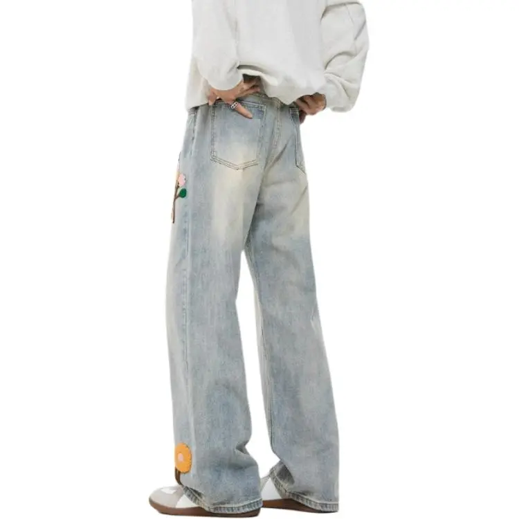 MGXEK Jeans Unisex Blue-4