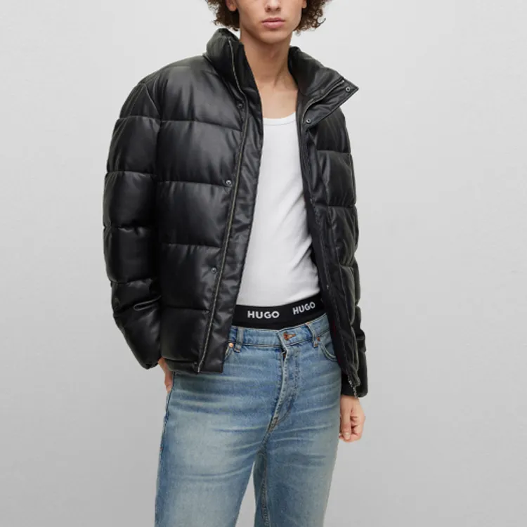 HUGO BOSS FW22 Puffer Jacket Men's Black-3