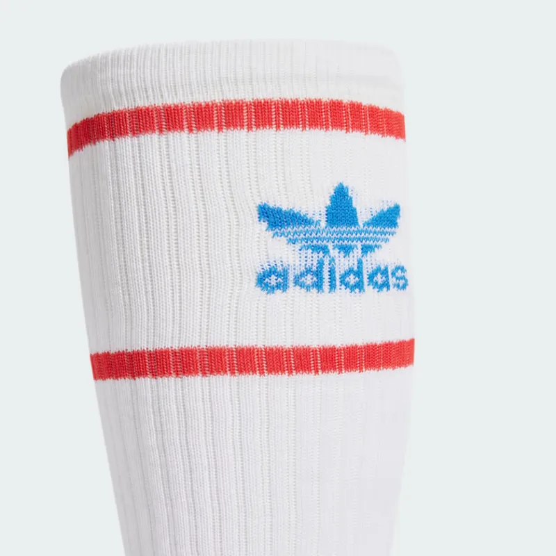 Adidas Originals Soccer Socks Men's 1 Pack White/Red/Air Force Blue-3