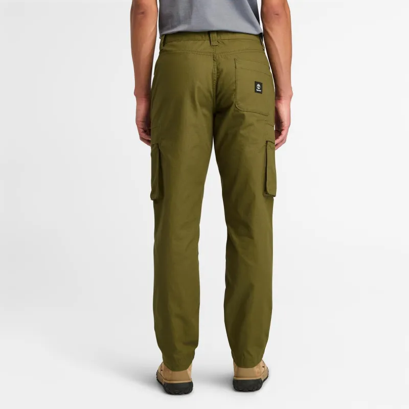Timberland City Outdoor Loose Fit Cargo Pants Men's Army Green-3