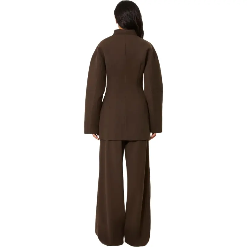 Entire Studios X Khy Long-Sleeved Dresses Women's Cinder/Coal Ash Color-3