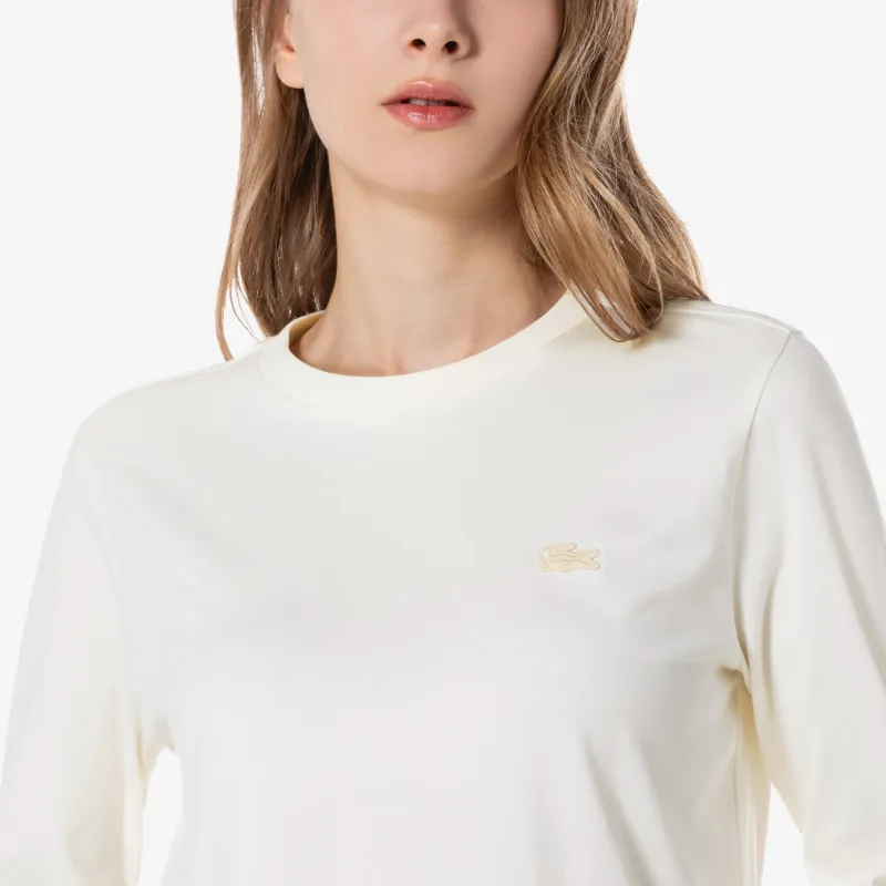 LACOSTE T Shirts Women's White-3