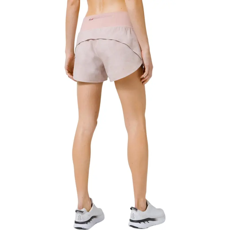 Lululemon Speed Up Sports Shorts Women's Jacquard Ginkgo Jam Light Pink/Jam Light Pink-0
