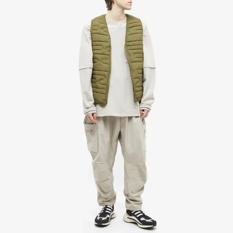 Y 3 Vests Unisex Army Green-2