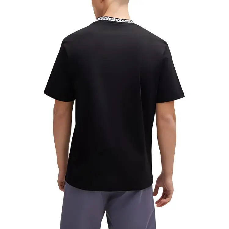 HUGO BOSS T Shirts Men Black-2
