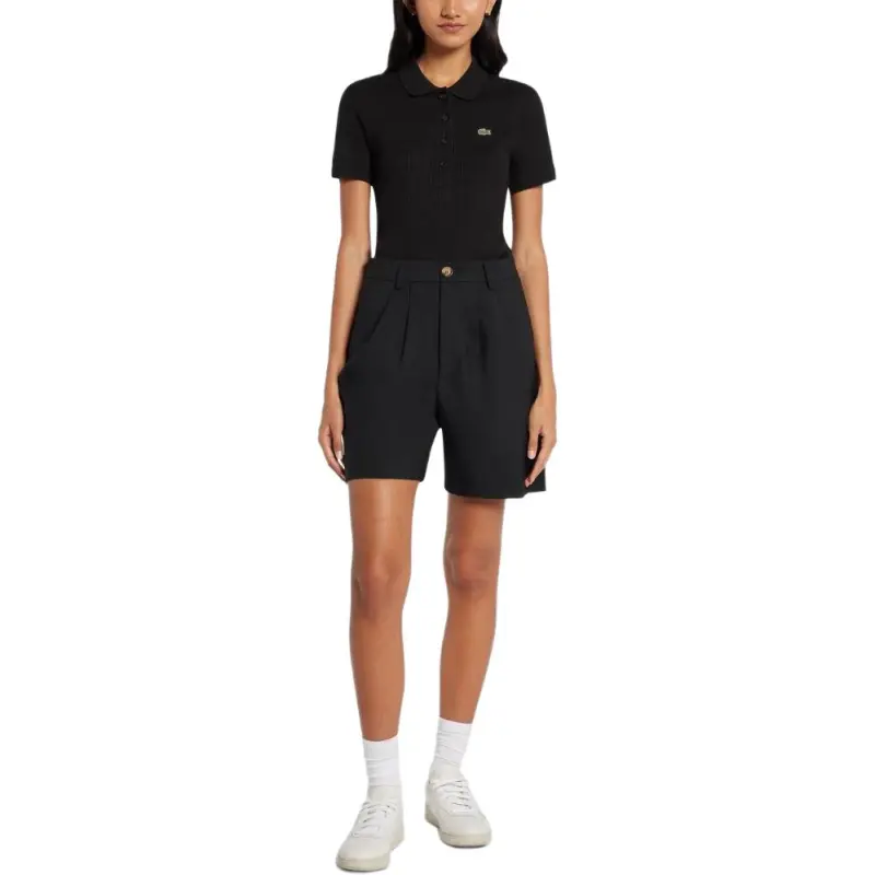 LACOSTE Logo appliqué Polo Shirt-3