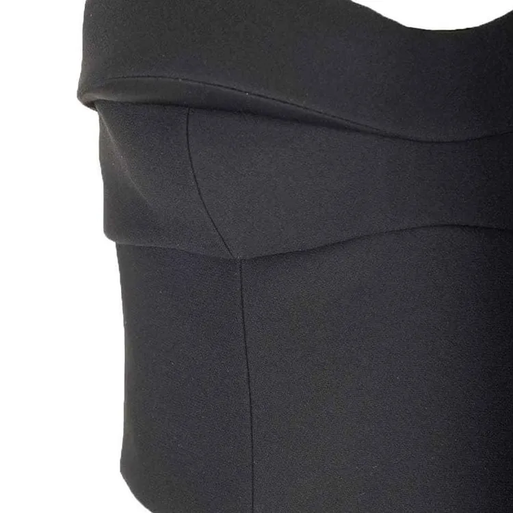 VERSACE Strapless Cropped Top-5