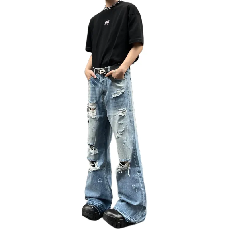 Concubine Zhu Jeans Unisex Blue-1