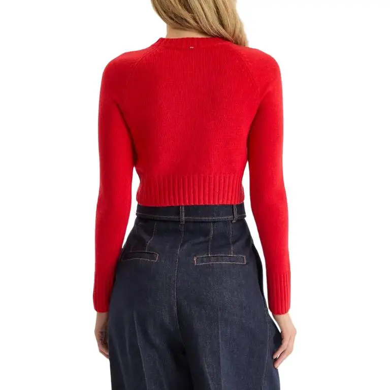 SportMax Crewneck Ribbed Knit Jumper-2