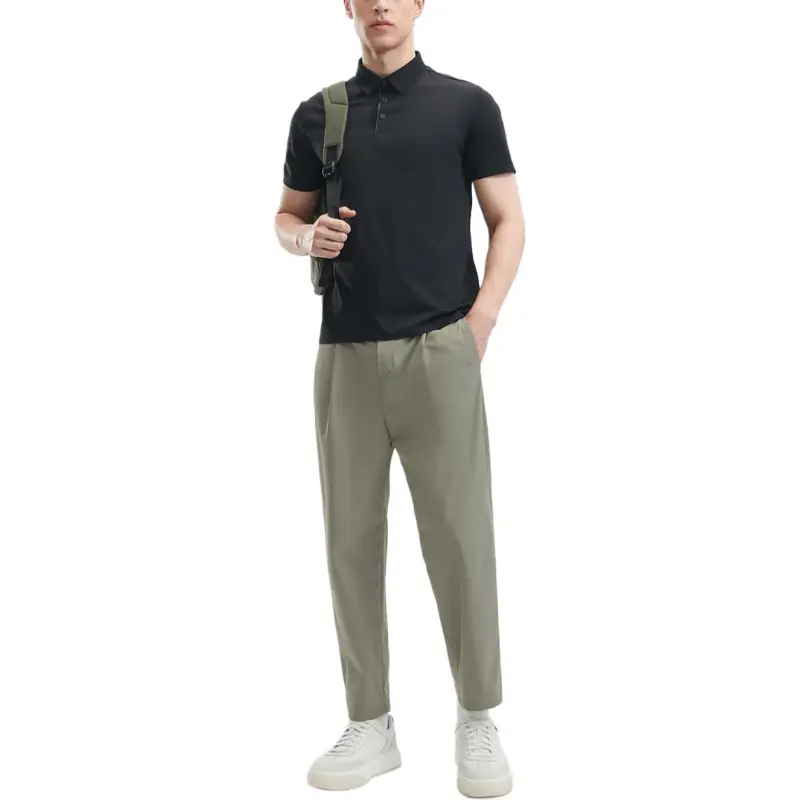 FILA Polo Shirt Men's Jet Black-4