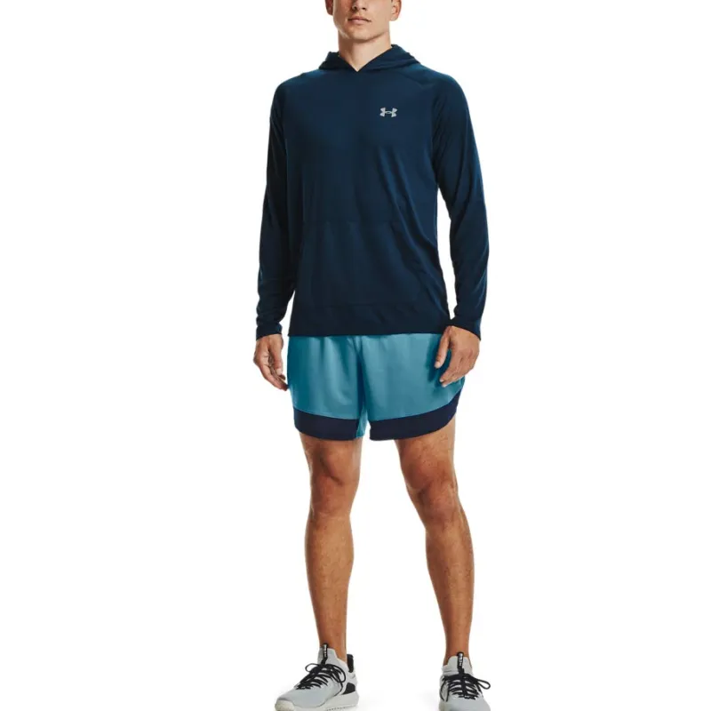 Under Armour Tech 2.0 Sweatshirt Men's Collegiate Blue/Modern Gray-3