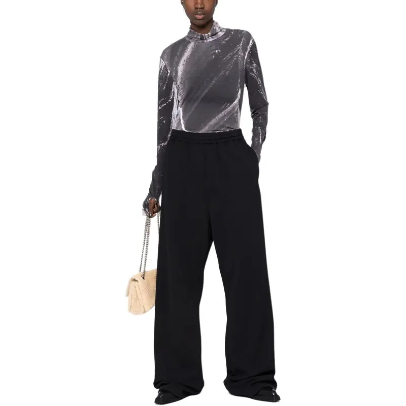 Balenciaga Wide Leg Trousers-1