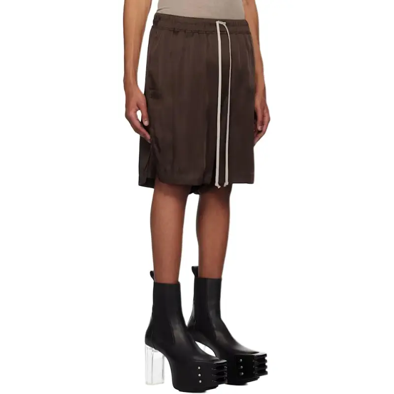 RICK OWENS Drawstring Boxer Shorts-2