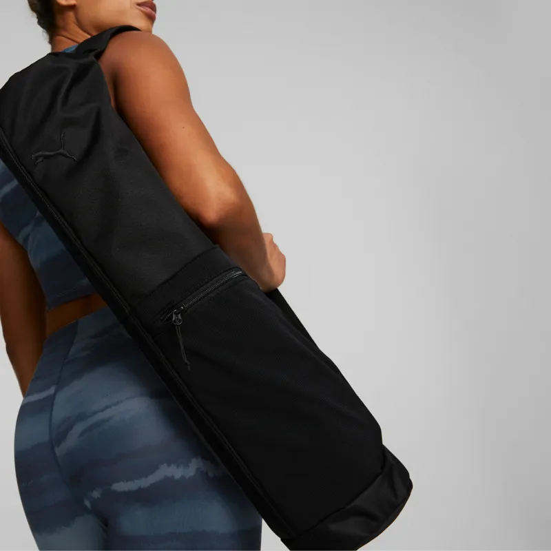 PUMA Fabric Handbag Shoulder Bag Yoga Bags Women's Black-3