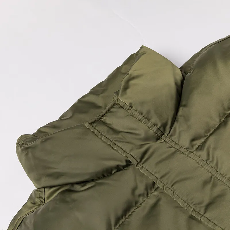 Vans Jackets Coats Unisex Army Green-5