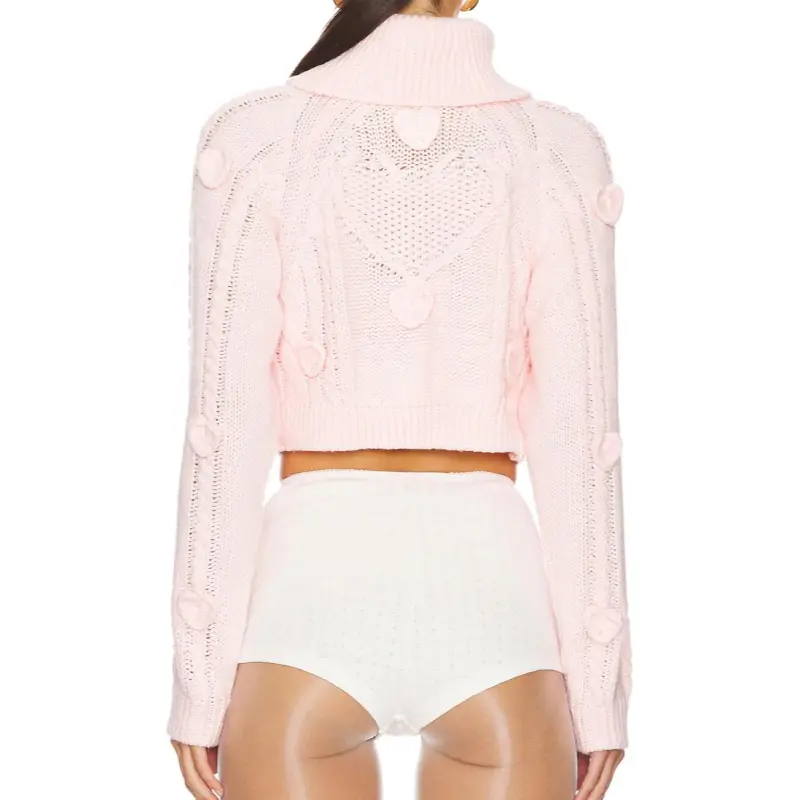 FOR LOVE & LEMONS Sweater Women's Pink-1