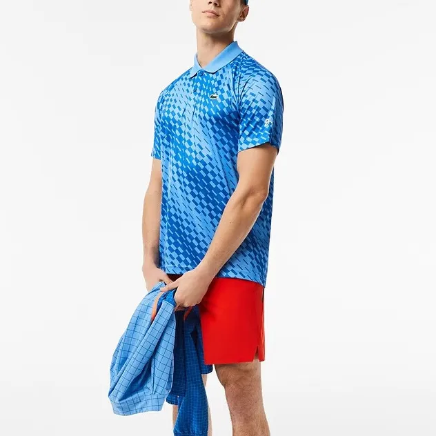 LACOSTE Polo Shirts Men Blue-1