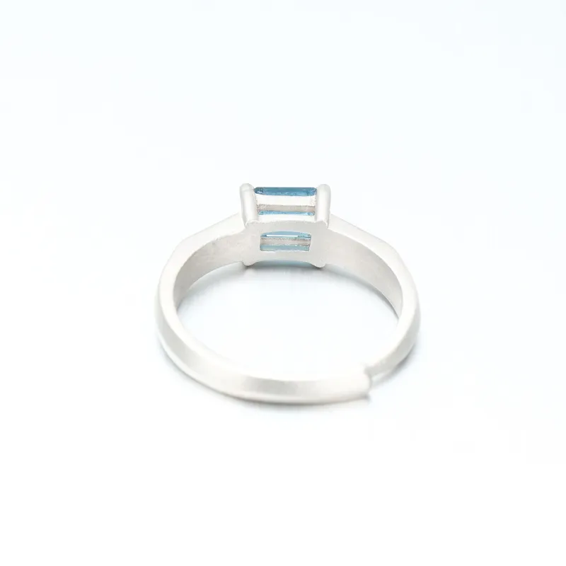 AIDAQIAN S925 Silver Ring Open And Adjustable Men's-5
