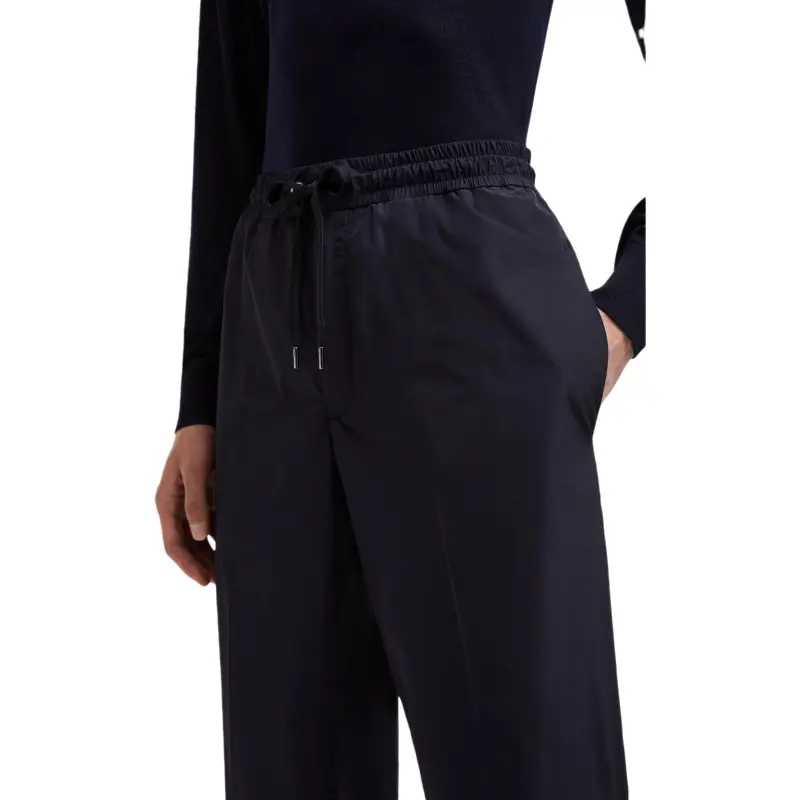 Moncler Knitted Sweatpants Men's Royal Blue Color-3