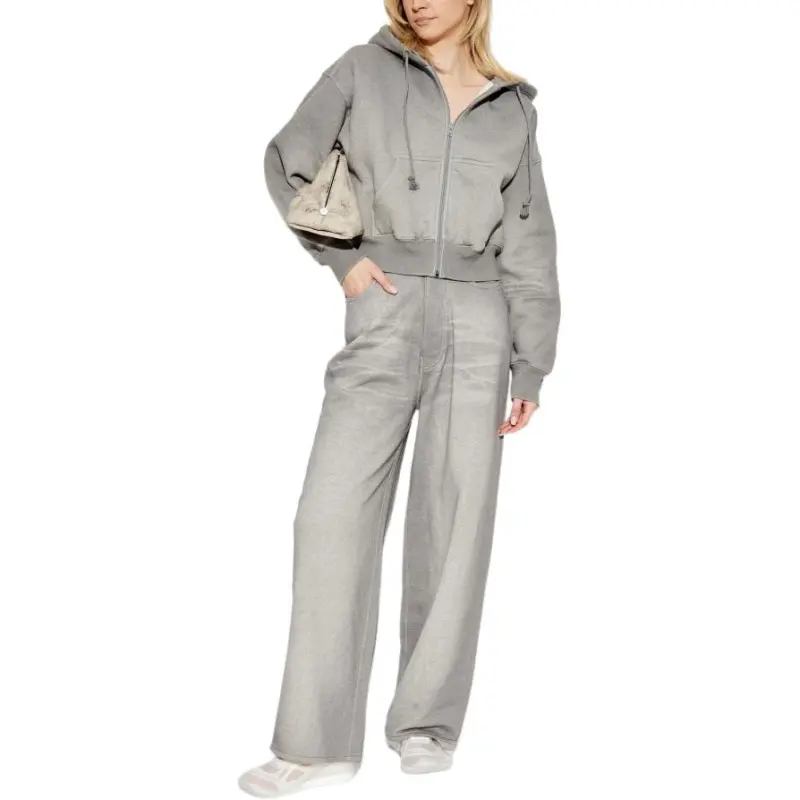 Acne Studios Loose Fit Trousers 'Grey'-2