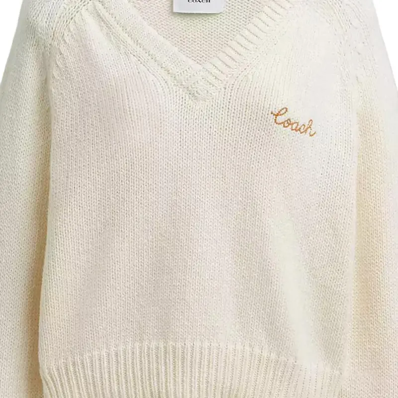 COACH Sweaters Women's White-4