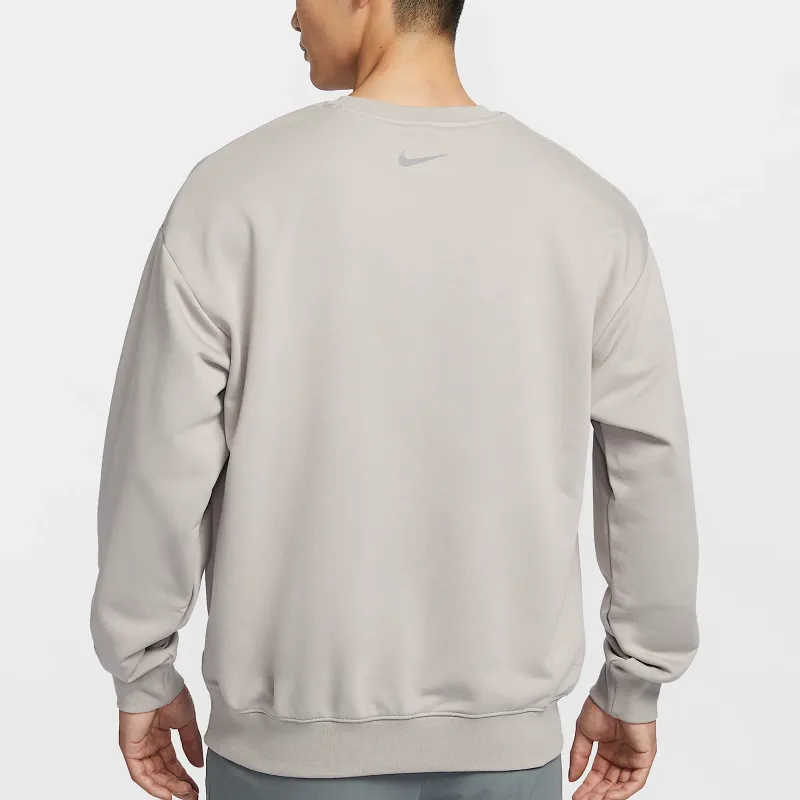 Nike Dri Fit Track Club Sweatshirt Men's Preppy Gray/Blue Cavity/Medium Size-1