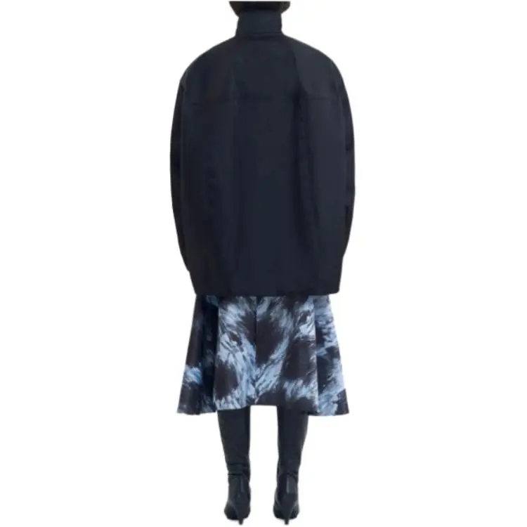 MARNI High Neck Long Sleeved Zipped Bomber Jacket-4