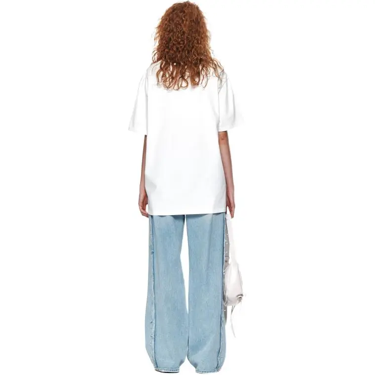 MATIN KIM Regular T Shirt Women's White-4