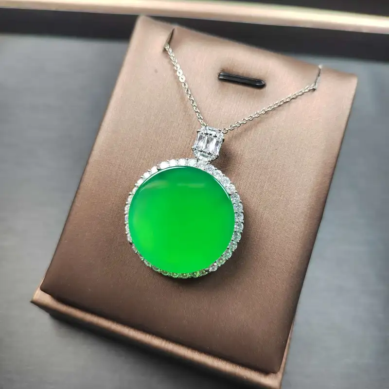 Gifts Chalcedony Necklaces Unisex-6