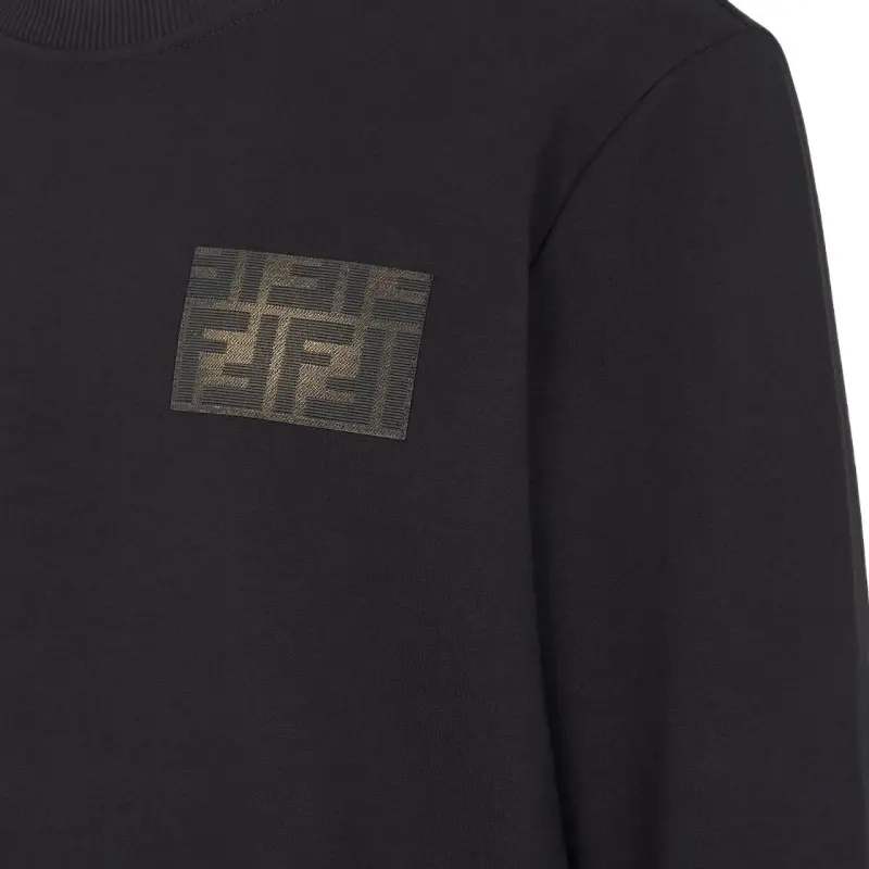 FENDI Long Sleeved Crewneck Sweatshirt-4