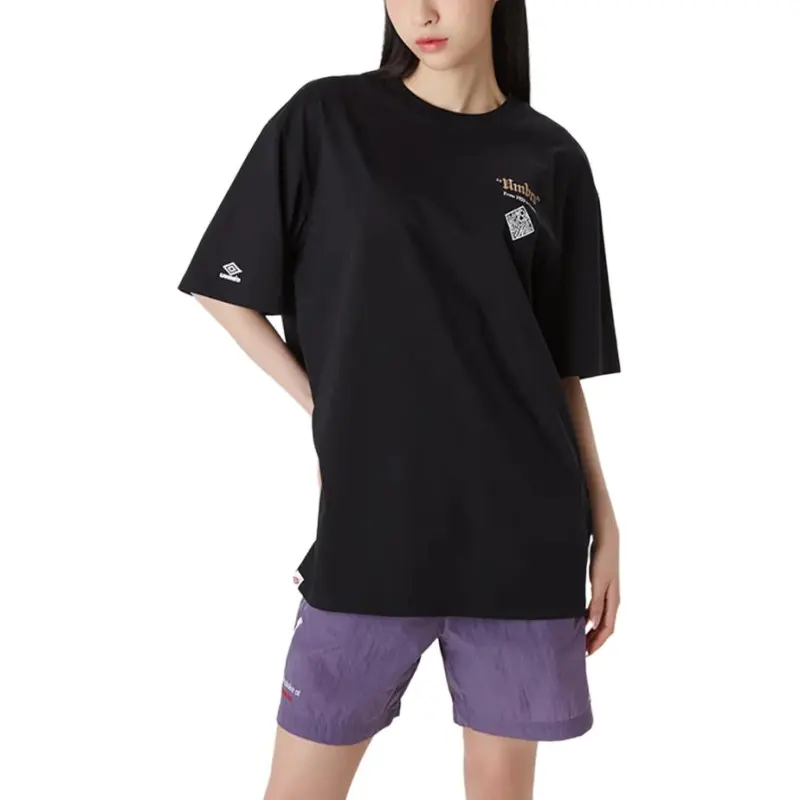 Umbro SS24 T-Shirt Unisex Black-4