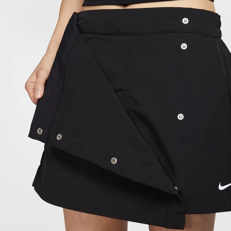 Nike Sportswear Essential Casual Short Skirts Women's Black-3
