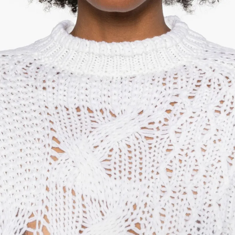 ERMANNO SCERVINO Braids Motif Jumper-5