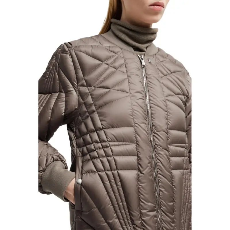 Rick Owens X Moncler Woven Megapenta Flight Jacket-3